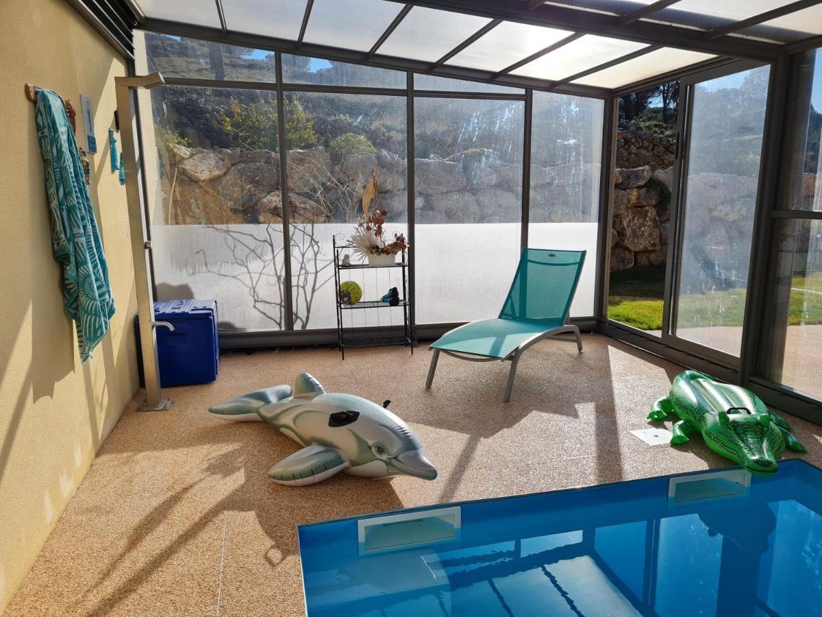 Chambres D'Hotes B&B La Bergeronnette Avec Piscine Couverte Chauffee Bizanet Exteriör bild