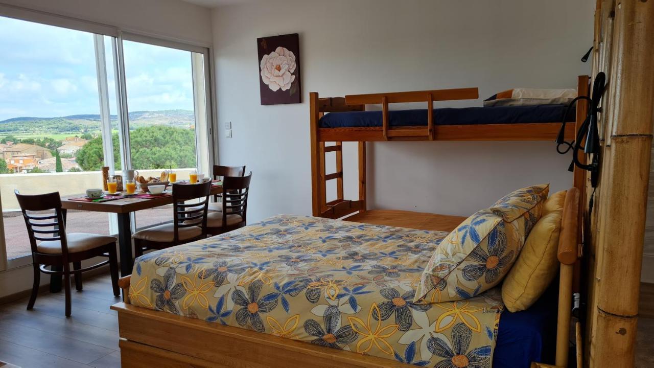 Chambres D'Hotes B&B La Bergeronnette Avec Piscine Couverte Chauffee Bizanet Exteriör bild