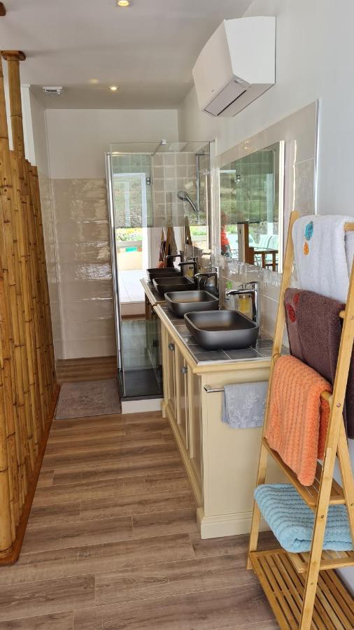 Chambres D'Hotes B&B La Bergeronnette Avec Piscine Couverte Chauffee Bizanet Exteriör bild